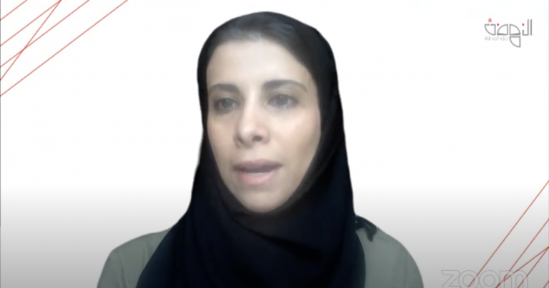 مشاركة النهضة في لقاء جهود الحكومات لتمكين المرأة في ظل الجائحة